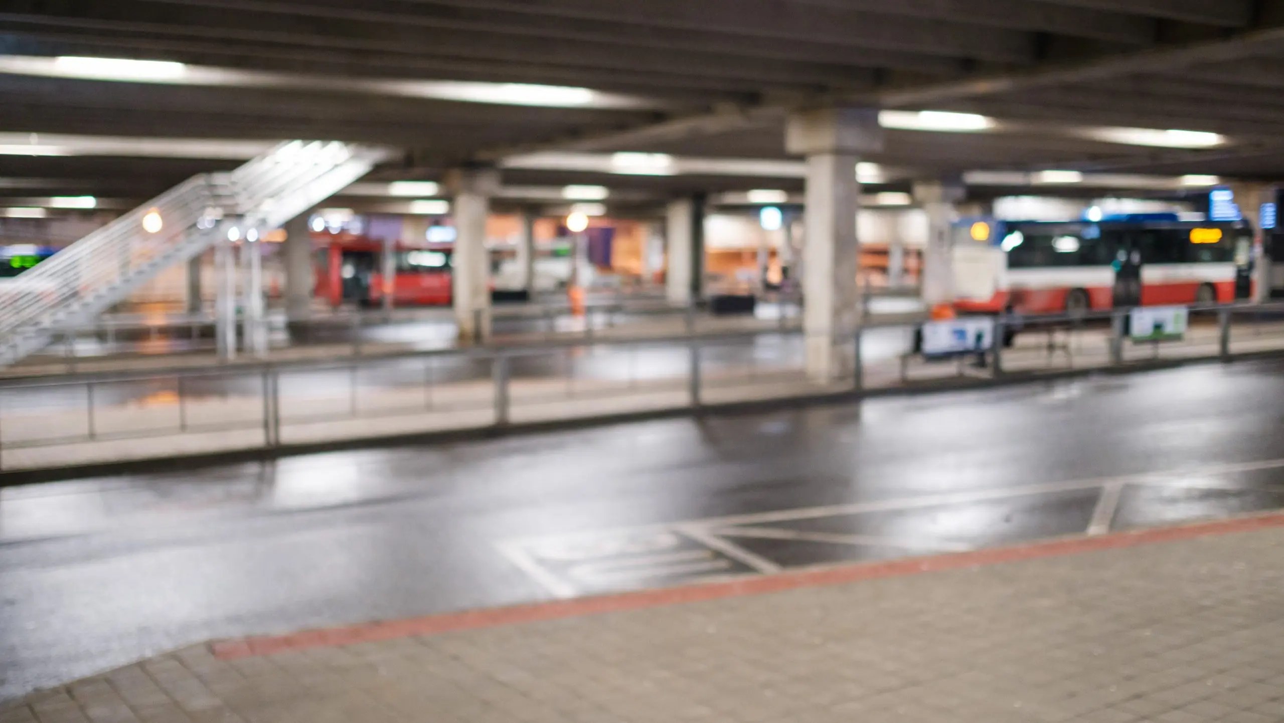 SecurOS® Fare Evasion 4 | blurred defocused empty bus station in the evening 2023 11 27 05 01 33 utc scaled e1730737968389 Image link