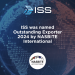 ISS named an ‘Outstanding Exporter’ by NASBITE International | nasbite social thumbnail 03 | ISS · Intelligent Security Systems