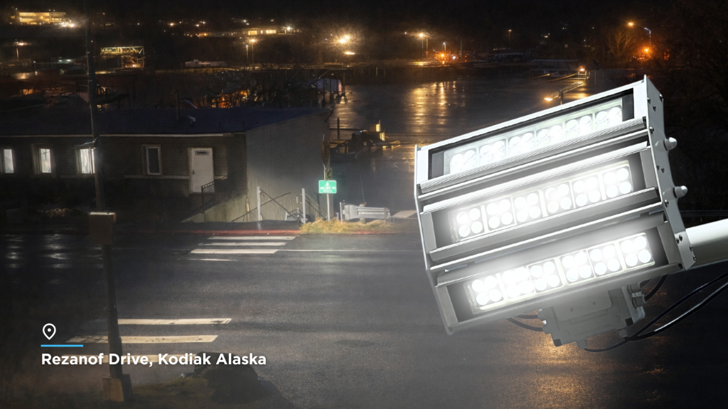 Alaska DOT pilots SecurOS® Soffit to boost pedestrian safety in Kodiak | kodiak middle image | ISS &middot; Intelligent Security Systems