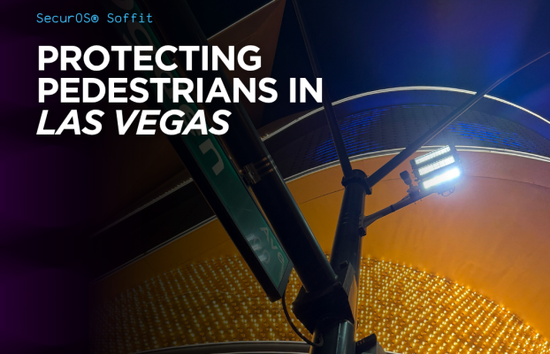 Las Vegas pilots SecurOS® Soffit to enhance pedestrian safety near historic Fremont Street